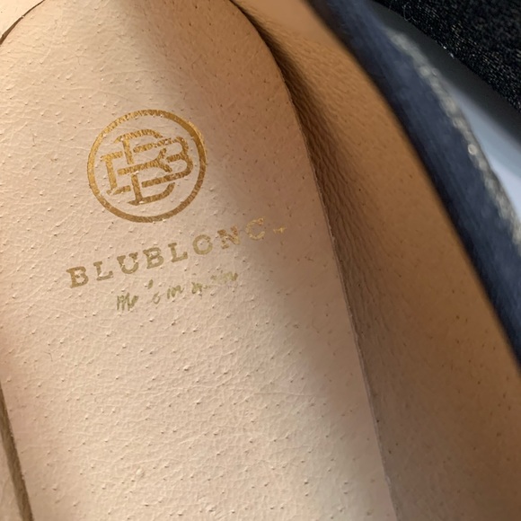 Blublonc Gold velvet ballerina flats size 41 - Picture 3 of 7